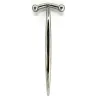 Stainless Steel Tige pour urètre Dick Vader 9.5cm - Diamètre 7mm